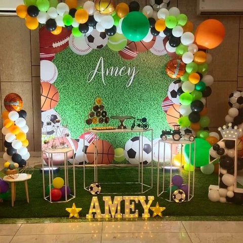 Football theme birthday party decoration pune