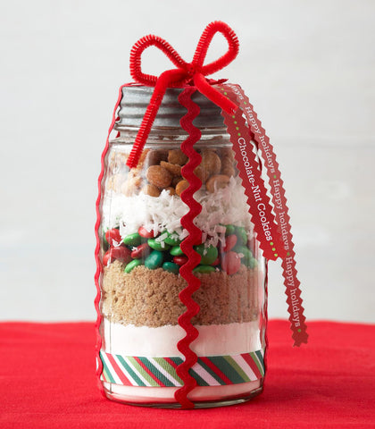 Homemade treats such as cookies or chocolates as return gift