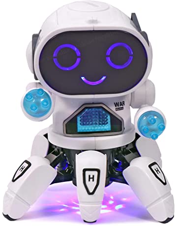 Mini robotic toys that light up or move as return gift