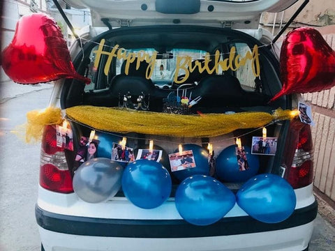 Car Boot Birthday Surprise Decoration | Car Trunk Decoration – jolevents