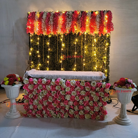 Ecofriendly ganesh chatruthi decoration 