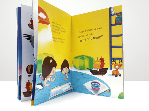 Personalized books as a birthday return gift