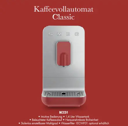 BCC01 Kaffeevollautomat Classic - Smeg-Point