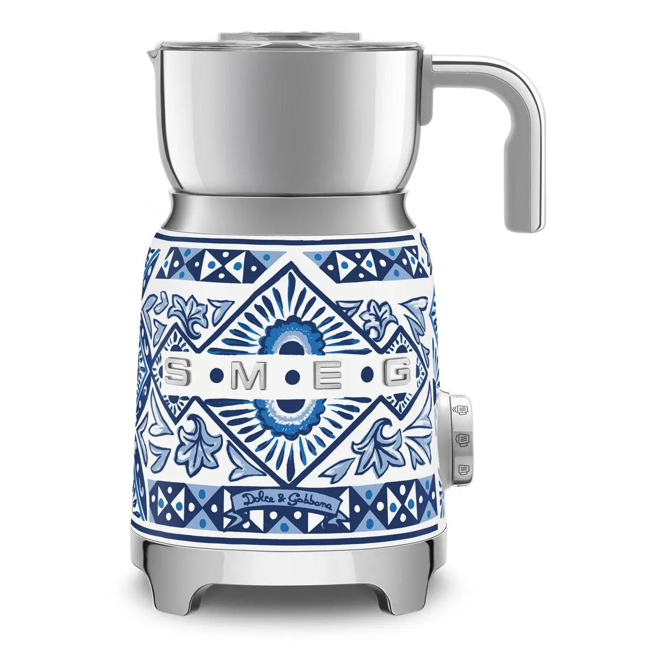 MFF01DGBEU Milchaufschäumer D&G Blu Mediterraneo - Smeg Point - Online Handel