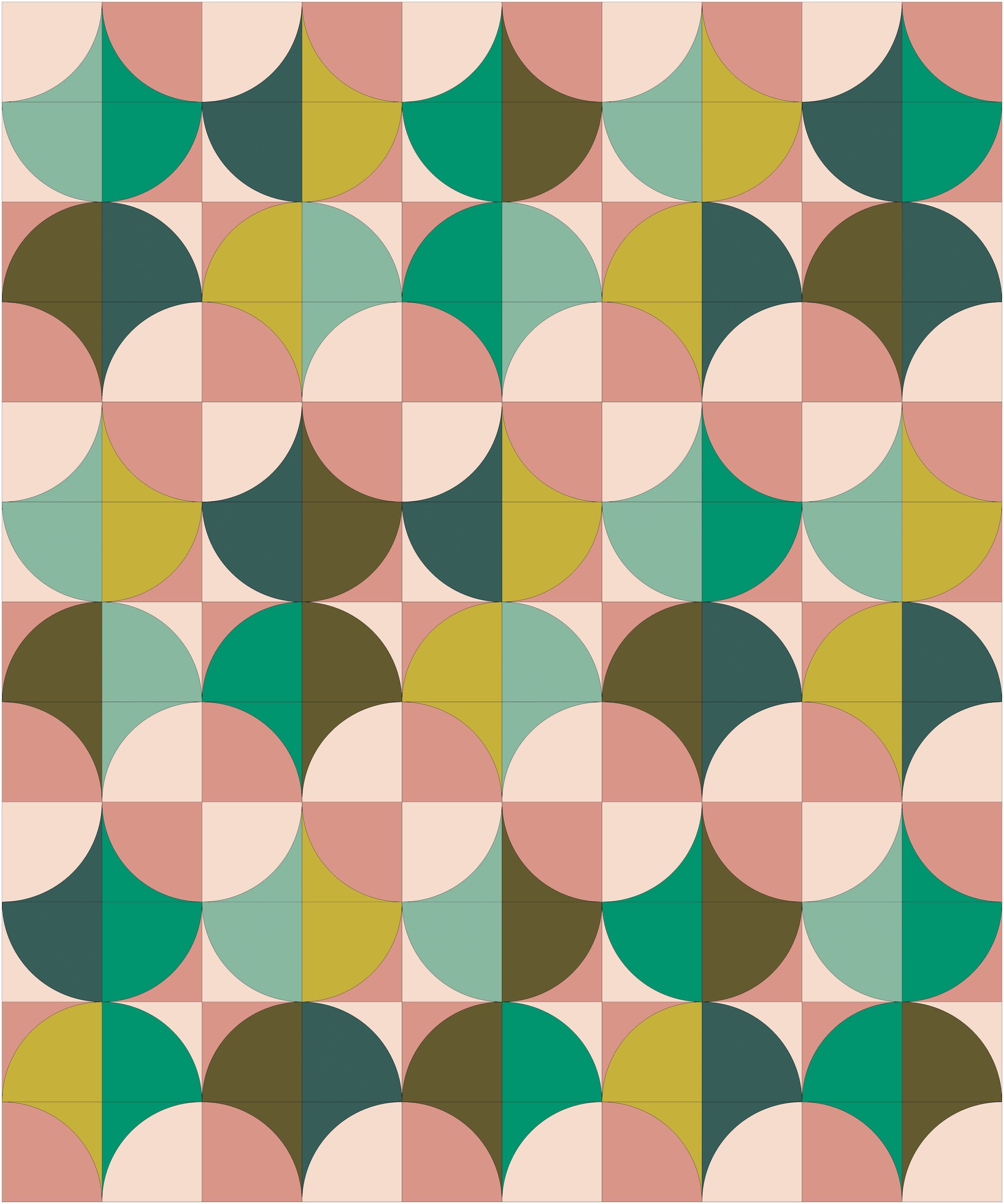 Fronds Quilt Kit (Island Hopper)