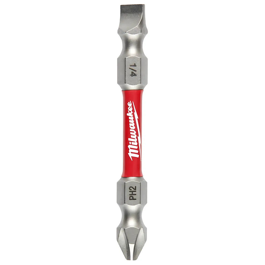 SHOCKWAVE™ Impact Phillips #2 / Slotted 1/4 in. Double Ended Bit