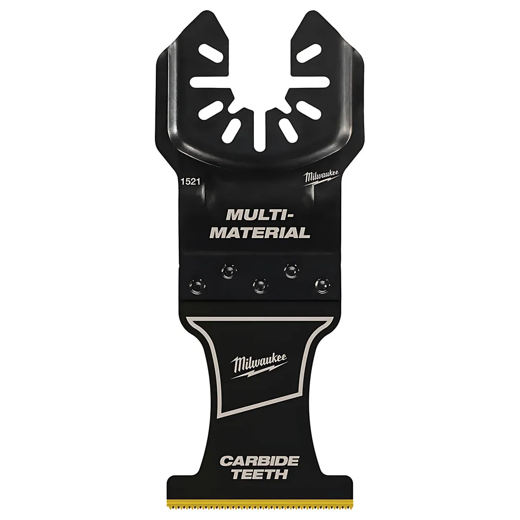 MILWAUKEE® OPEN-LOK™ 1-3/8" Carbide Teeth Multi-Material Multi-Tool Blades 2PK