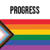 Progress Pride Flag and Label | LGBTQ Pride