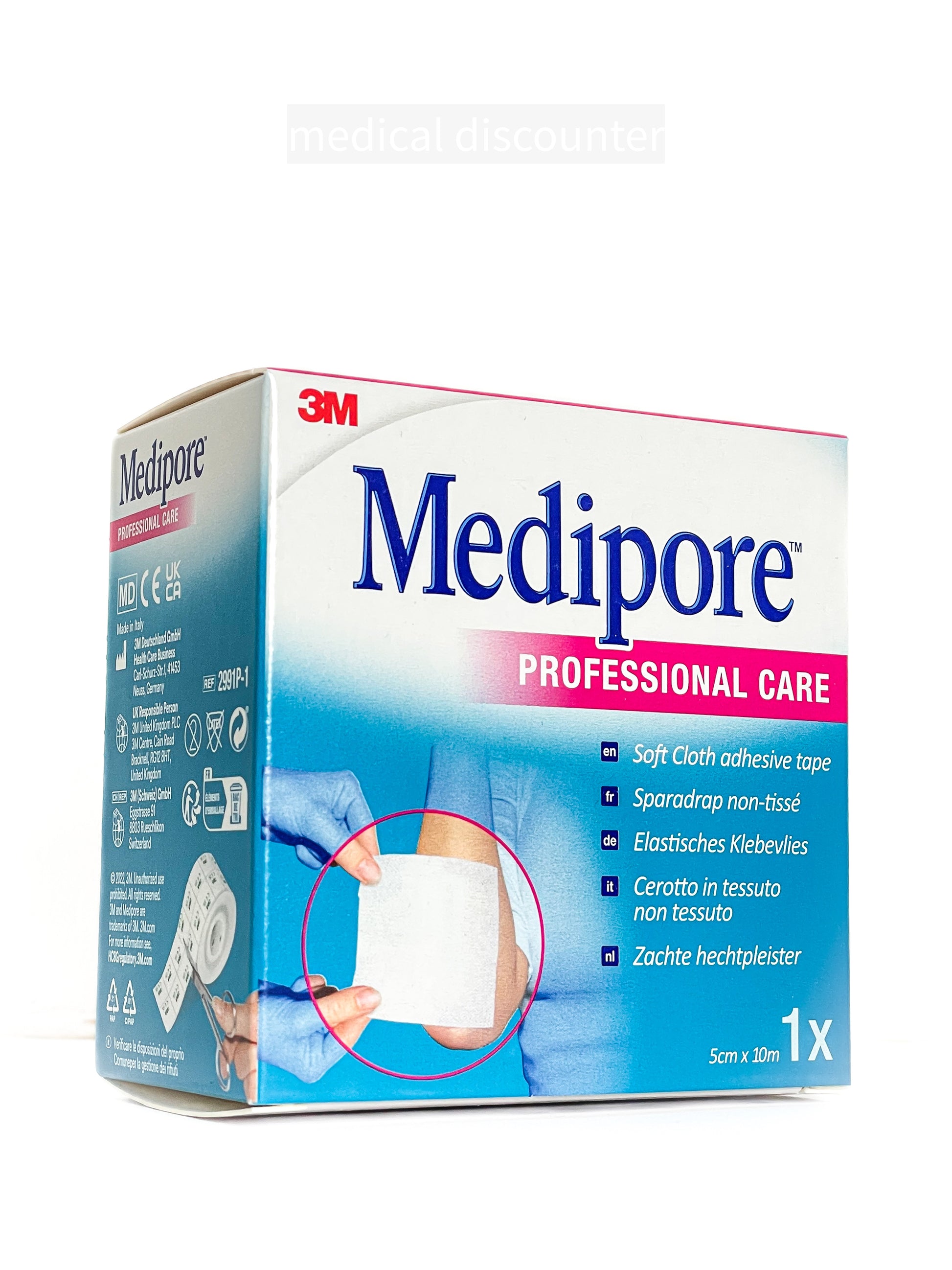 heel veel onderdelen Hoes 3M™ Medipore™ Chirurgische Hechtpleister HP, 2991P-2, 10 cm x 10 m, ro –  Medical Discounter