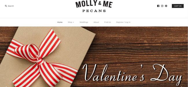 online store - molly and me