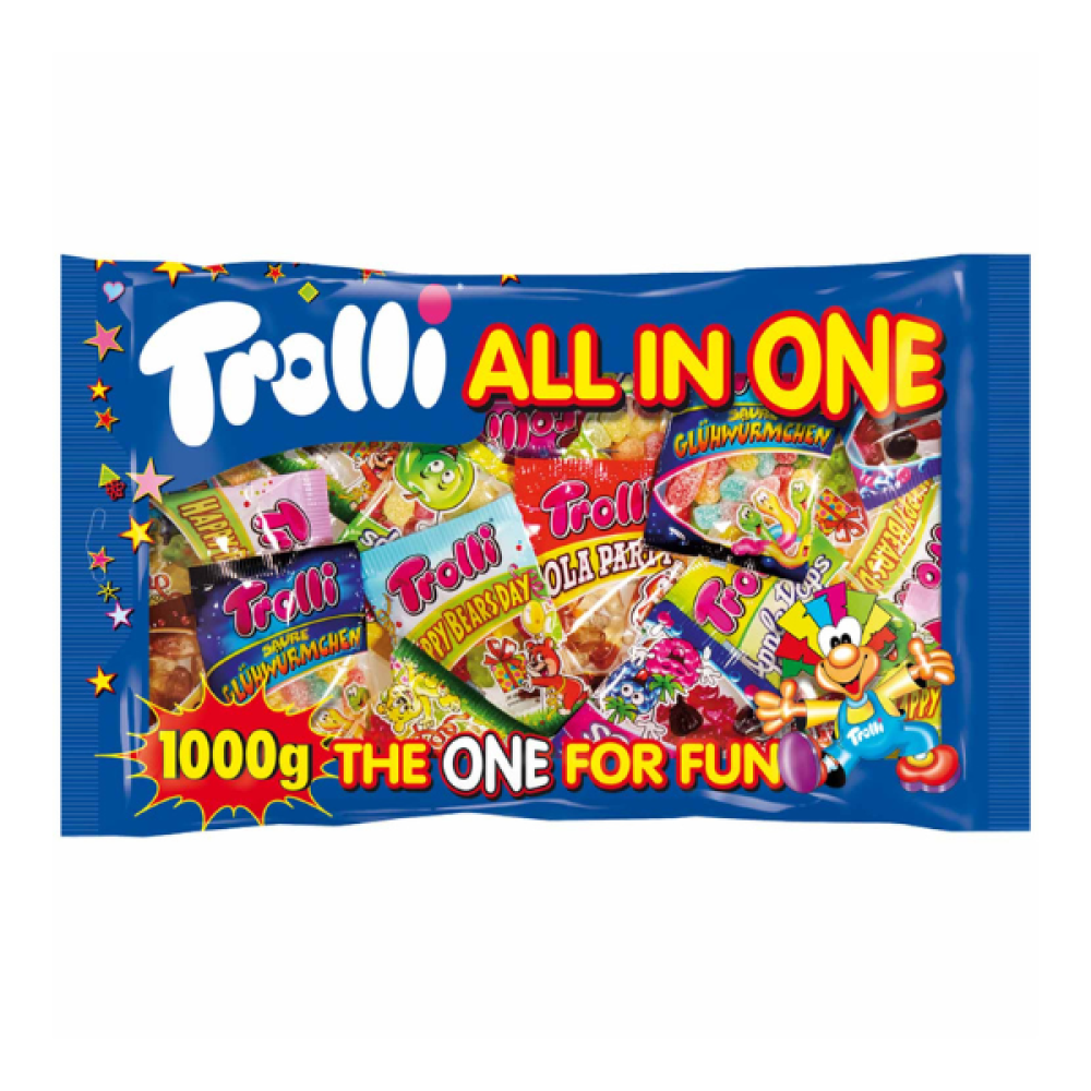 Trolli All in one minis 50x20g – Tjosken