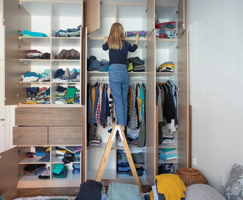 Sorting and organizing your wardrobe