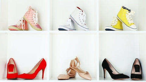Shoe shelves for your wardrobe