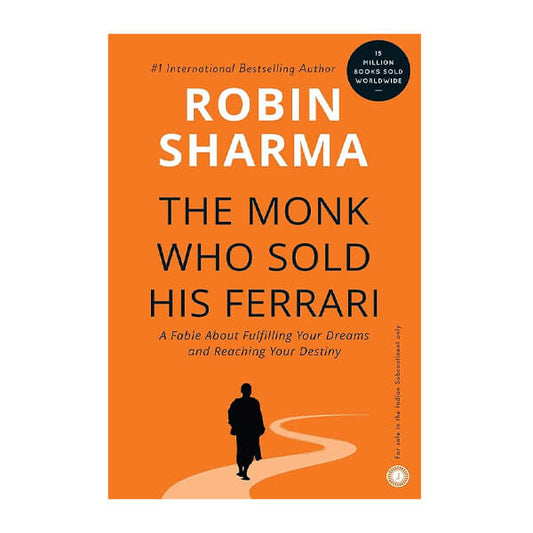 Book cover for The Monk Who Sold His Ferrari by Robin Sharma