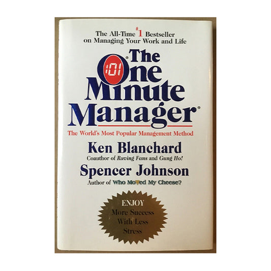 Book cover for The One Minute Manager by Kenneth Blanchard and Spencer Johnson