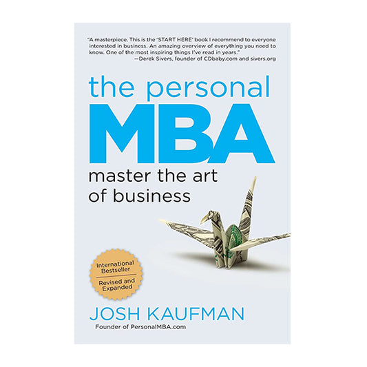 Book cover for The Personal MBA by Josh Kaufman