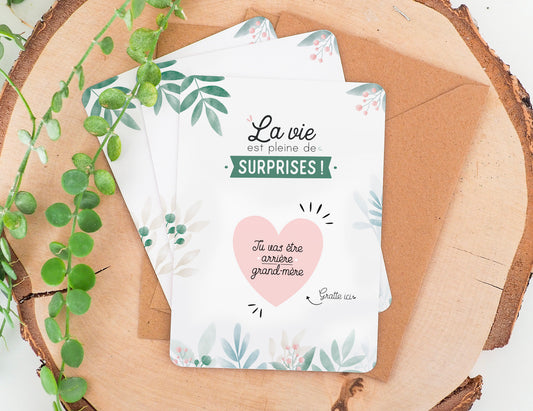 Carte à gratter « Veux-tu m'épouser ? » – Collection AMOUR – Mimosa Chroma