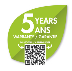 Impulse QR code 5 year warranty