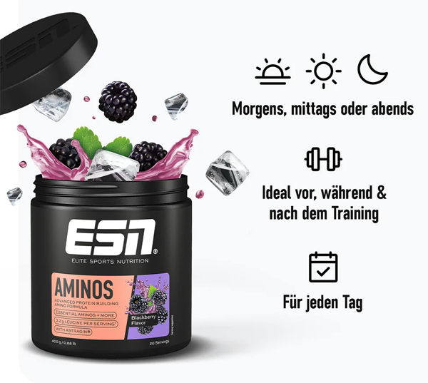 ESN AMINOS Aminosäuren in der 400 g Dose günstig kaufen