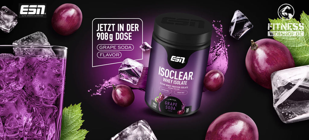 ESN ISOCLEAR Whey Isolate NEU Grape Soda günstig kaufen
