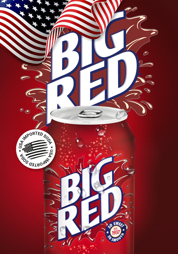 Pepsi BIG RED USA Import Soda günstig kaufen