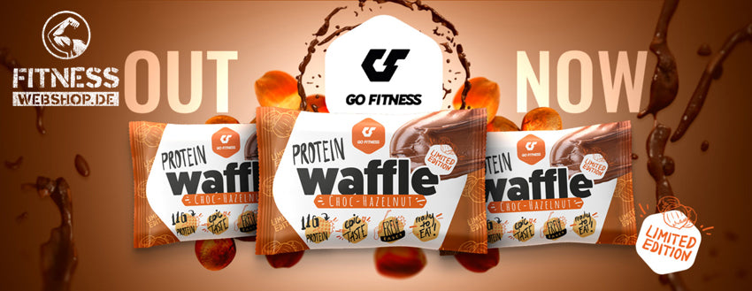 GoFitness PROTEIN WAFFLE Choc Hazelnut