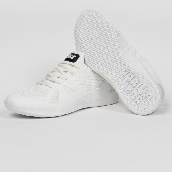 Gorilla Wear GYM HYBRIDS White Fitness Schuhe White günstig kaufen