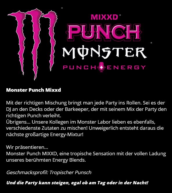 Monster Energy PUNCH Mixxd Drink günstig kaufen