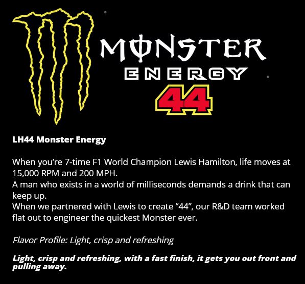 Monster Energy 44 LEWIS HAMILTON Drink günstig kaufen