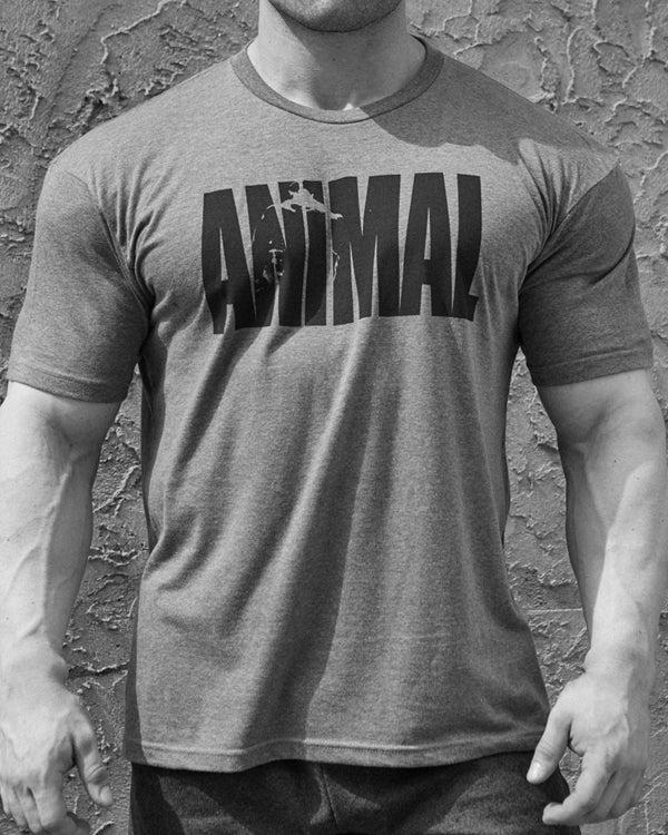 Universal T-SHIRT ANIMAL Grau günstig kaufen