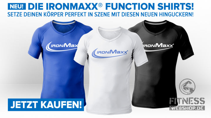 IronMaxx PREMIUM T-SHIRT MEN Blue günstig kaufen