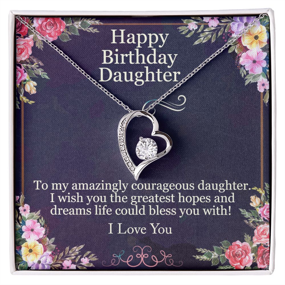 Happy Birthday Daughter necklace | JewelryVitality