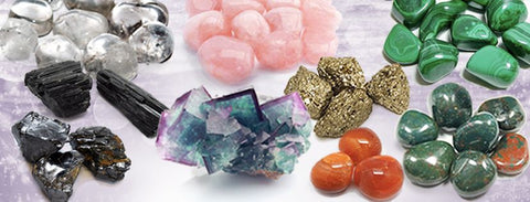 Colourful Healing Crystals and Gemstones