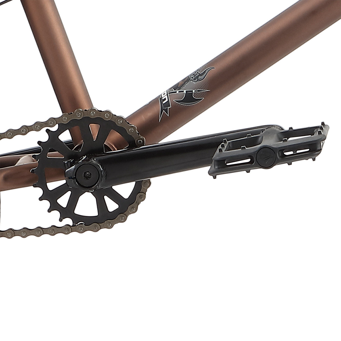 copper bmx bike