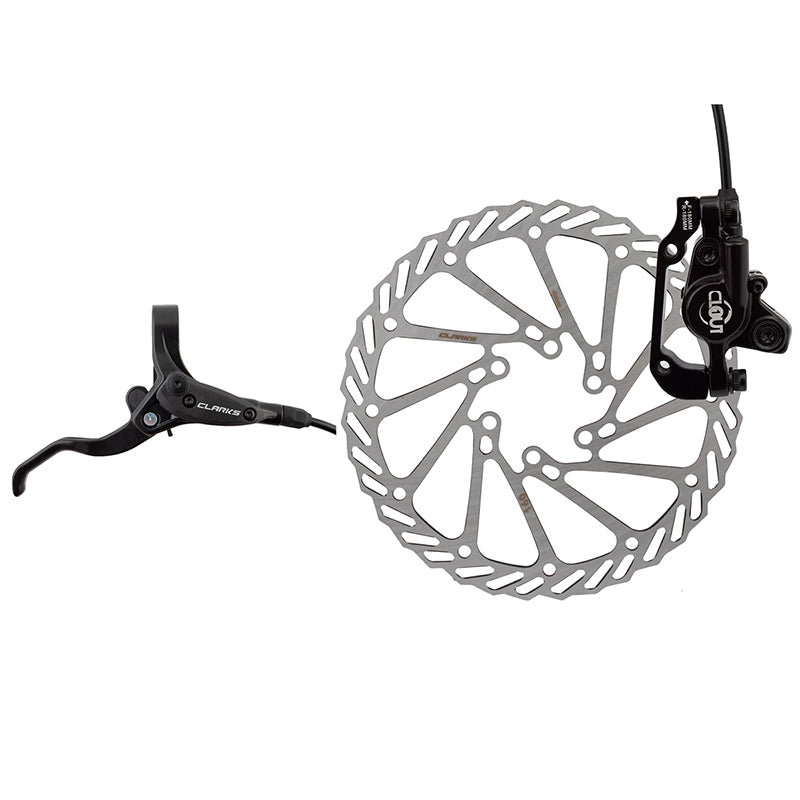 Clarks Clout 1 Hydraulic Rear Disc Brake Kit w/ 160mm rotor - BMXGuru.com