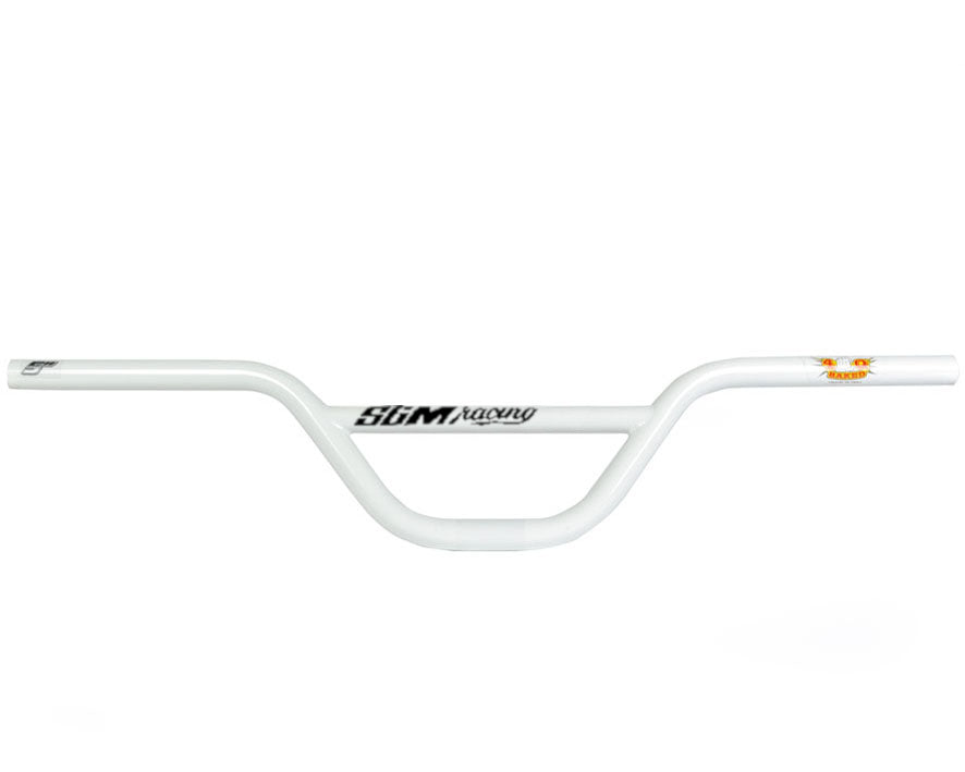 white bmx handlebars