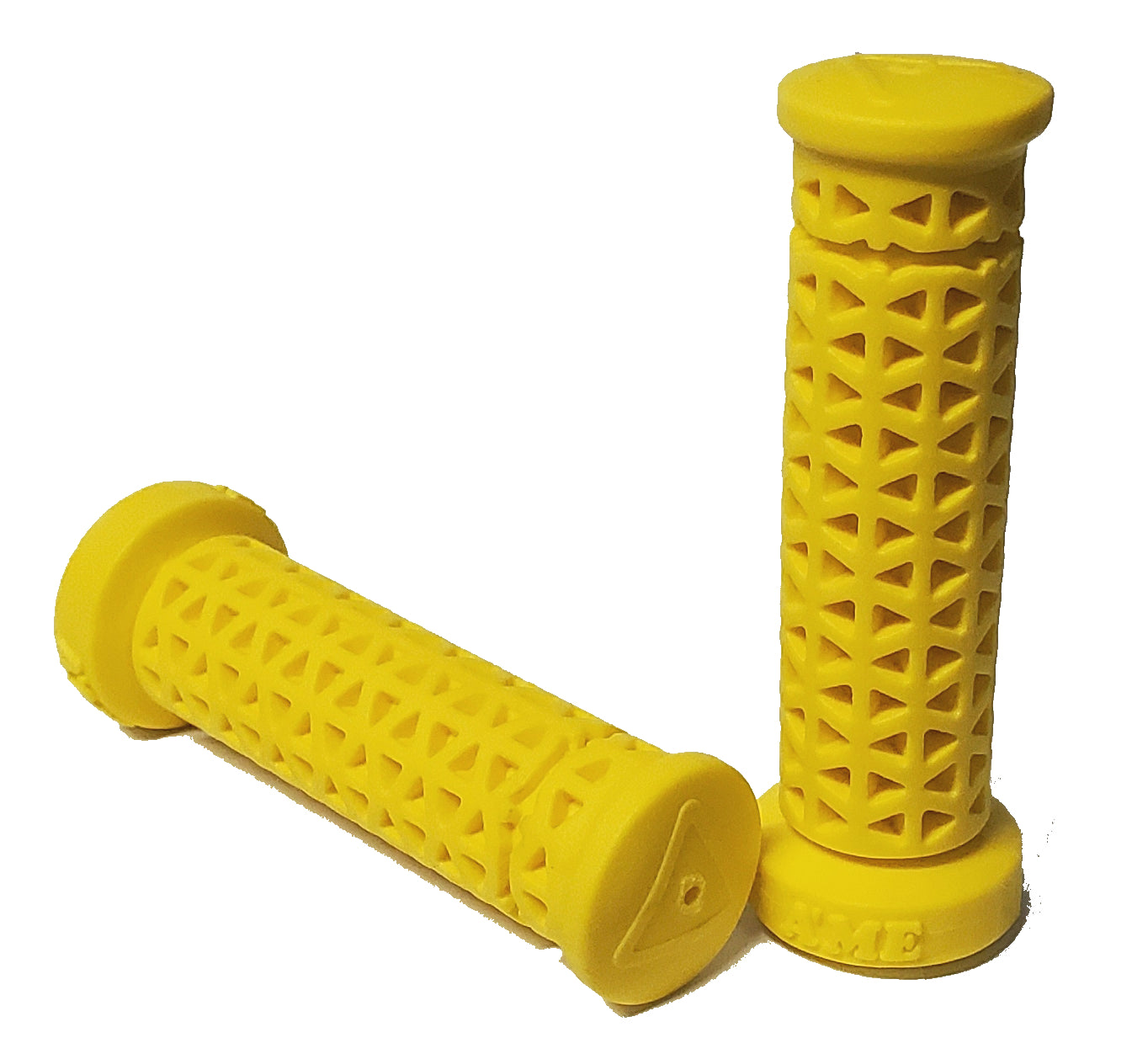 yellow bmx grips