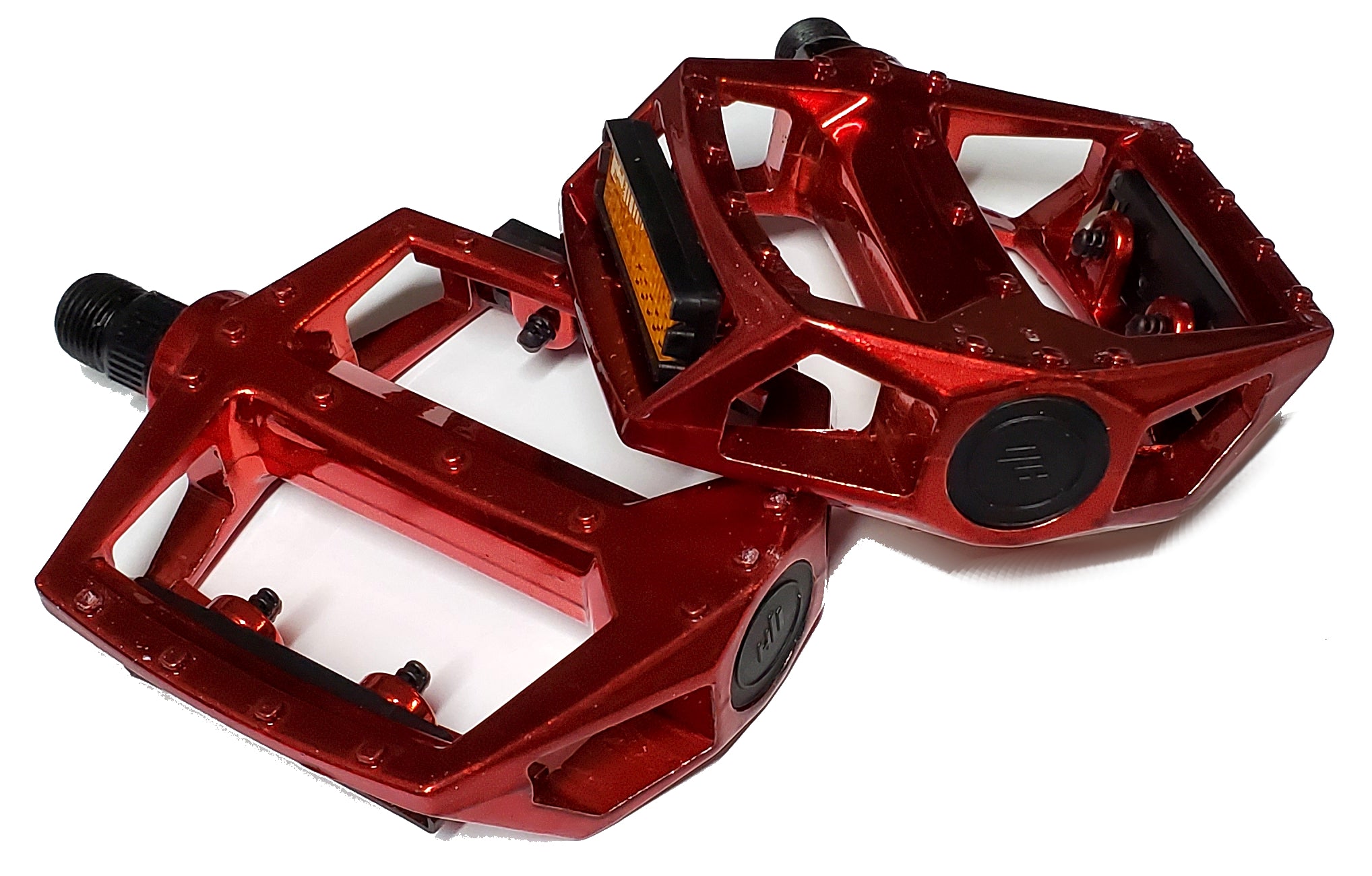 bmx pedals red