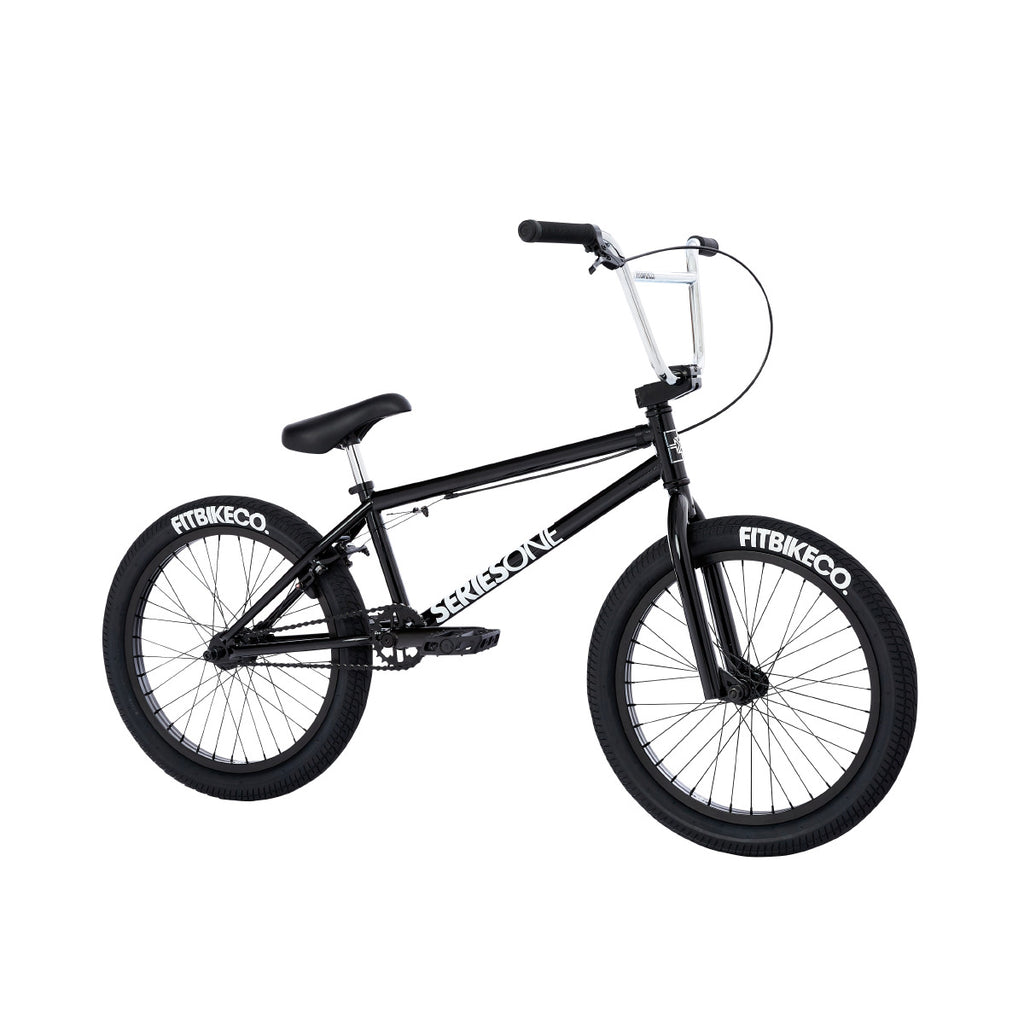 black and white bmx bike