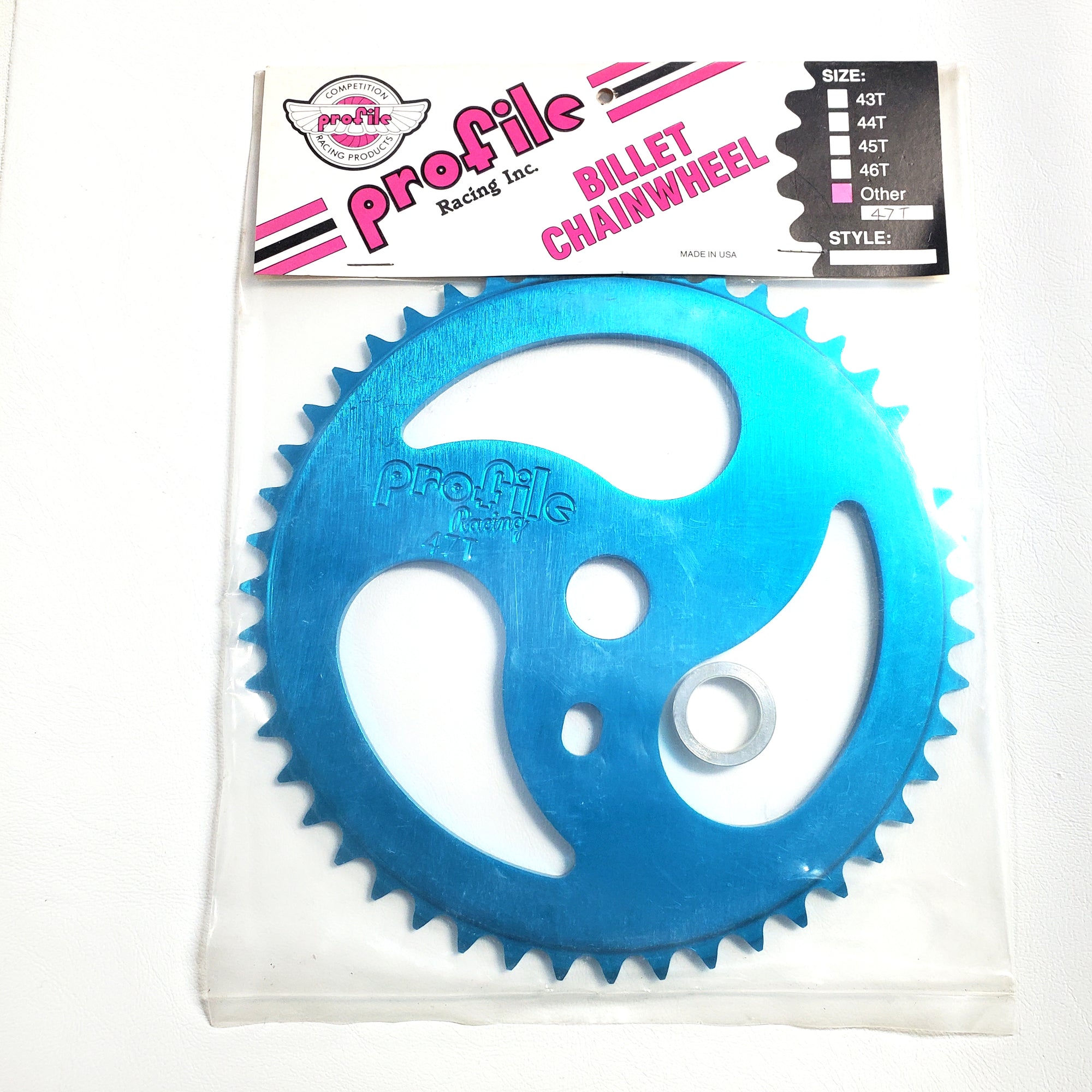 Profile Ripsaw 47t Sprocket Old School BMX 47 Tooth USA Racing