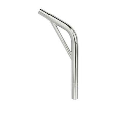 Chromoly Braced Laid Back seatpost layback seat post 27.2mm Chrome ...