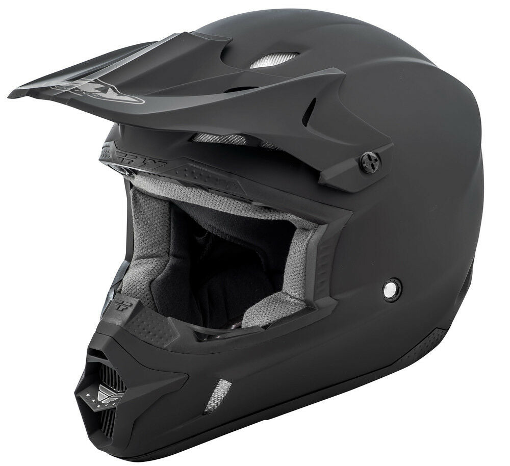 matte black bmx helmet