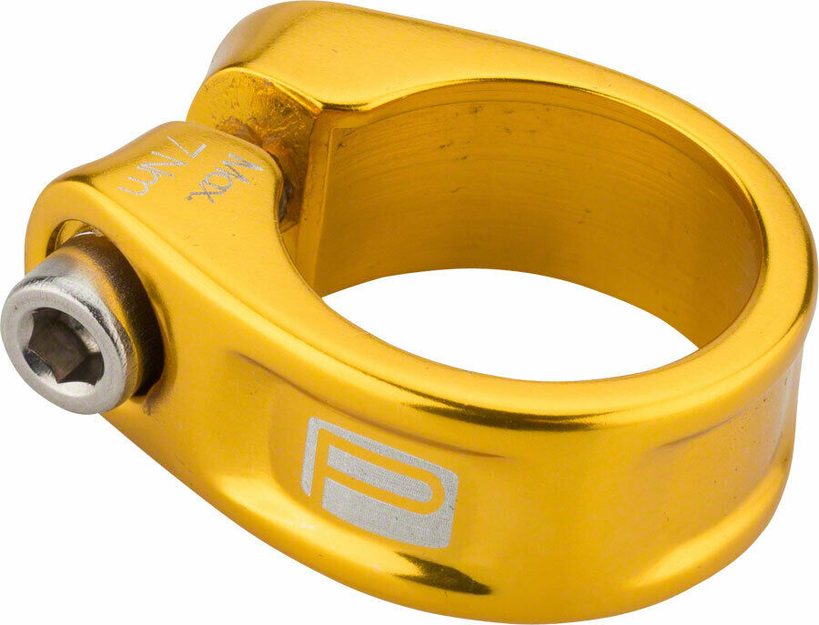 gold seatpost clamp