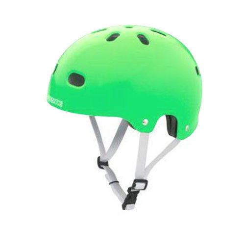 green bmx helmet