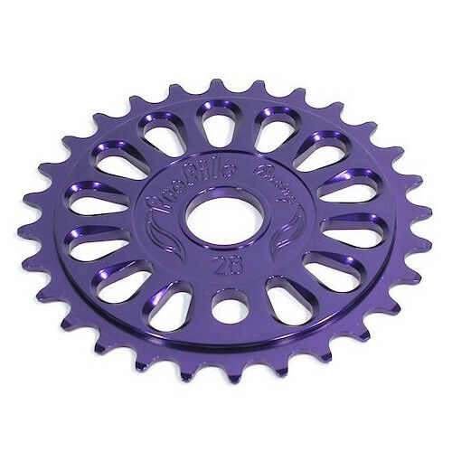 purple bmx sprocket