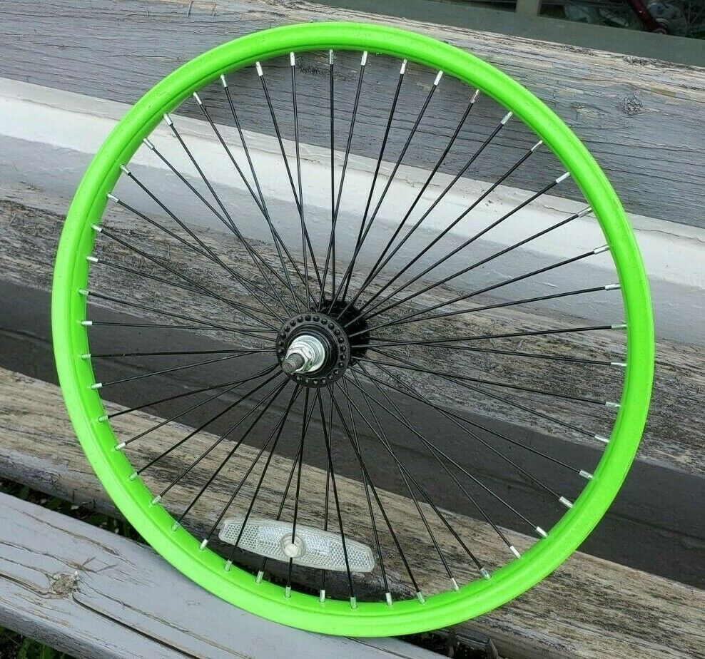 green bmx rims