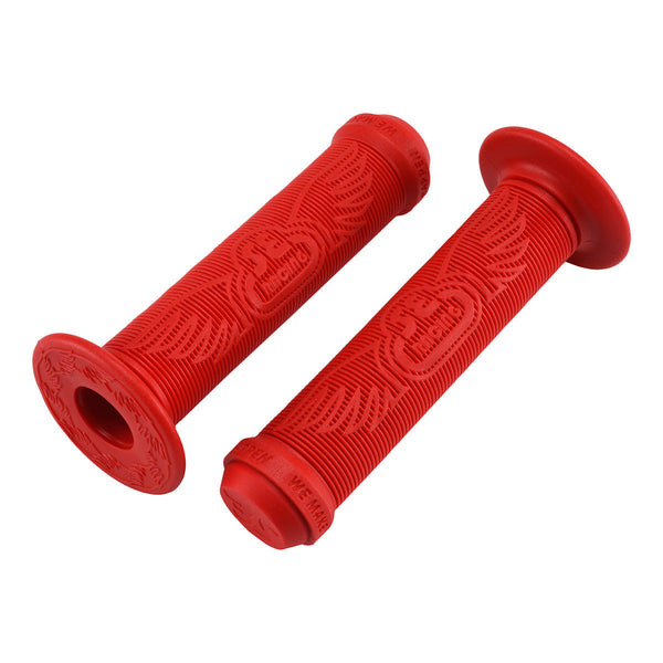 orange bmx grips