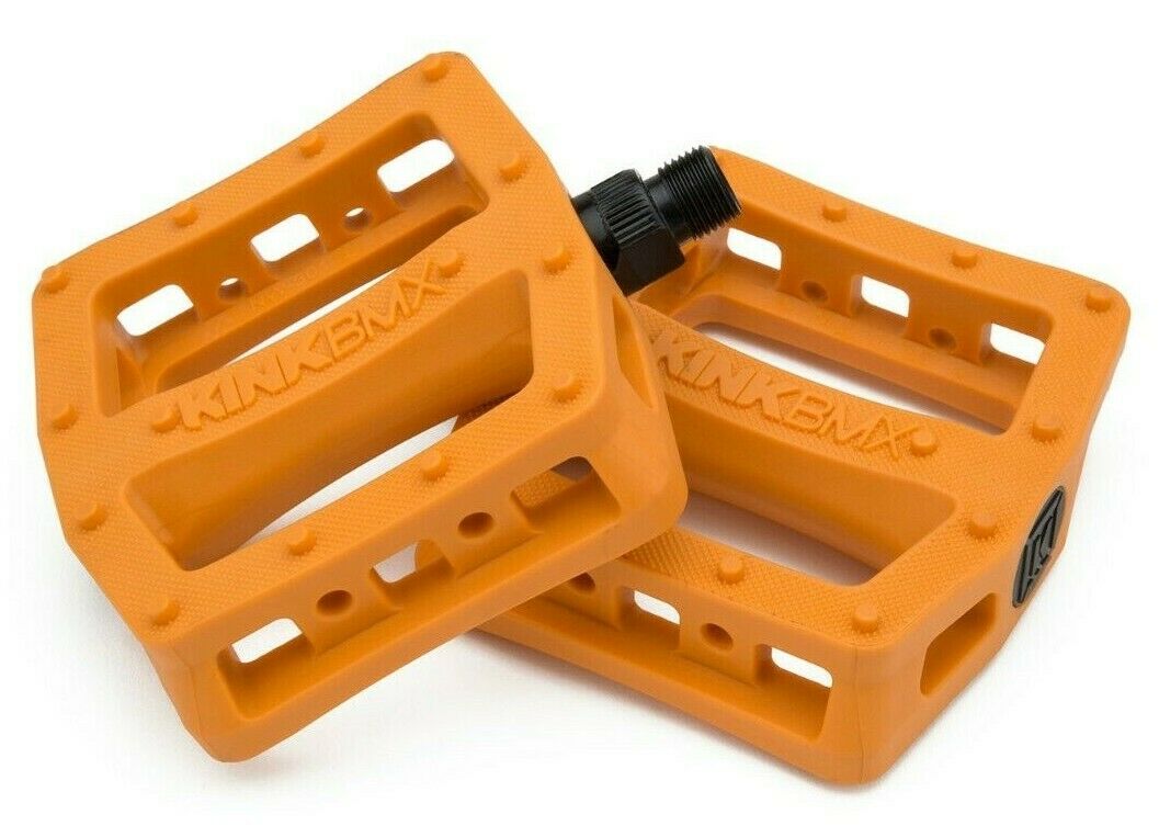 orange bmx pedals