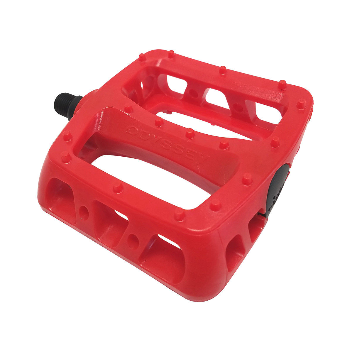 red bmx pedals