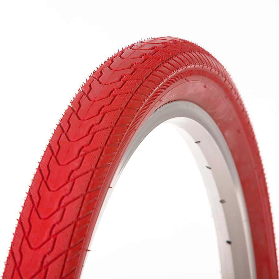 red and black bmx tires